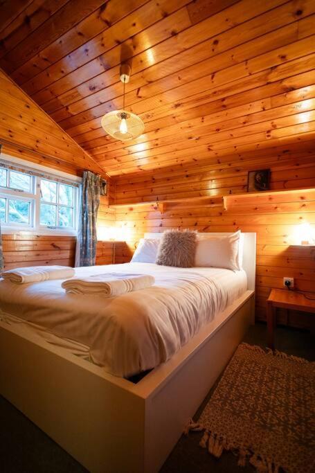 Cozy Norwegian Style Log Cabin In Rural Snowdonia - 2 Bedrooms & Parking By Seren Short Stays Ffestiniog Exterior photo